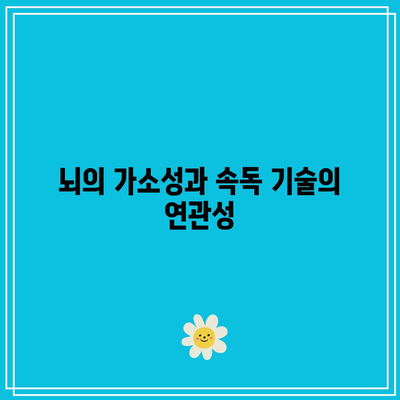 속독과 뇌 활용의 과학적 관계