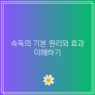 속독학원에서 꽃핀 나의 학습 능력