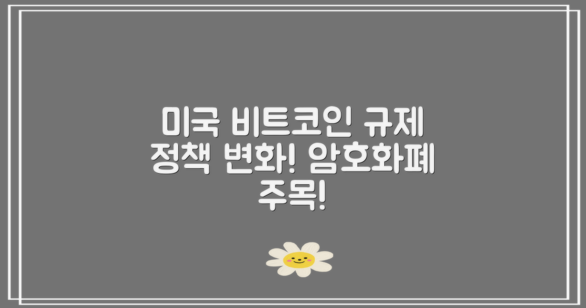미국 비트코인 규제 정책